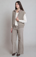 Load image into Gallery viewer, Hooded Boucle Vest
