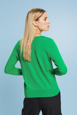 Load image into Gallery viewer, Cotton V-Neck Sweater
