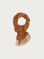 Load image into Gallery viewer, Solid Cashmink Scarf with Fringe

