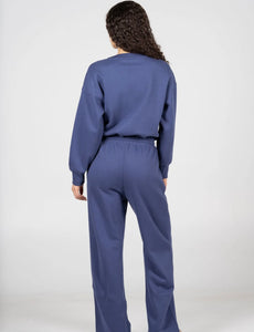 Cotton Fleece Jumpsuit
