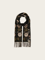 Load image into Gallery viewer, Cashmink Scarf with a Floral Pattern
