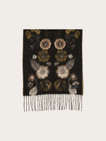 Load image into Gallery viewer, Cashmink Scarf with a Floral Pattern
