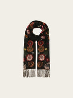 Load image into Gallery viewer, Cashmink Scarf with a Floral Pattern

