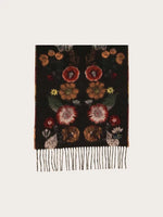 Load image into Gallery viewer, Cashmink Scarf with a Floral Pattern
