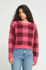 Load image into Gallery viewer, Elena Checkered Pullover
