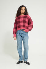 Load image into Gallery viewer, Elena Checkered Pullover
