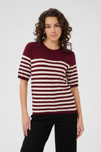 Lizza Striped Pullover