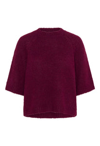 Emille Cropped Knit Pullover