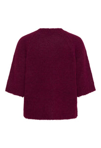 Emille Cropped Knit Pullover