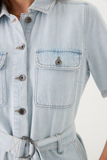 Load image into Gallery viewer, Denim Shirt Dress
