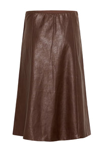 Paloma Faux Leather Skirt
