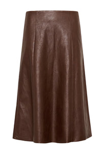 Paloma Faux Leather Skirt
