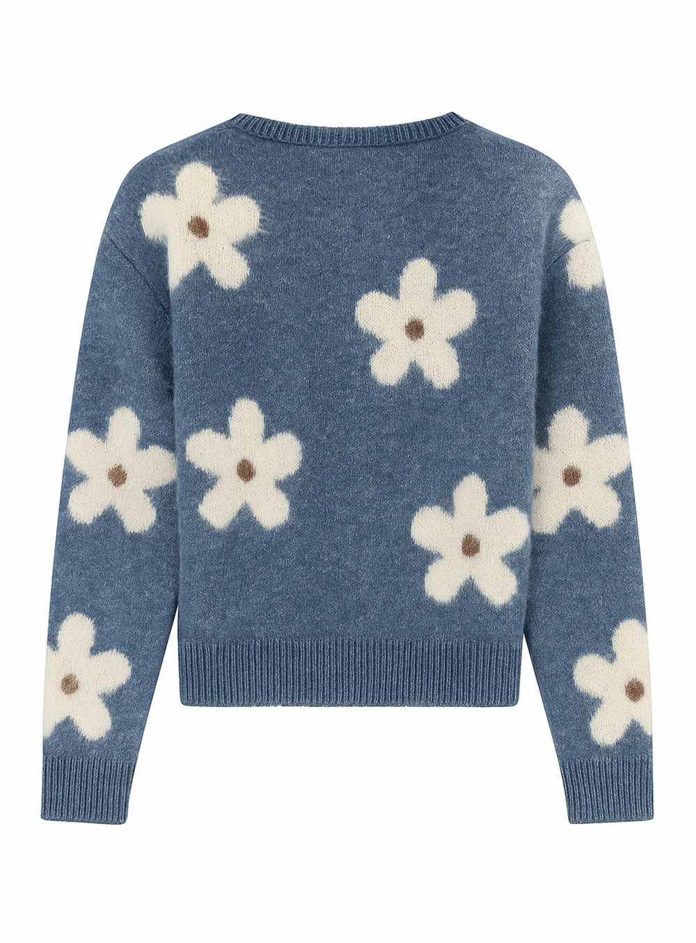 Aline Floral Knit Pullover