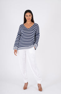 Nautical Striped Sweater