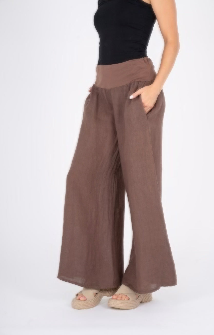 Wide Leg Ankle Pant
