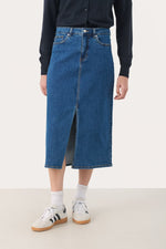 Load image into Gallery viewer, Dillin Denim Skirt
