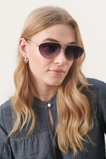 Load image into Gallery viewer, Elni Gold Sunglasses
