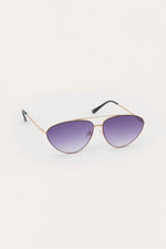 Load image into Gallery viewer, Elni Gold Sunglasses
