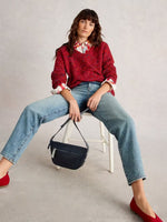 Load image into Gallery viewer, Textured V- Neck Sweater
