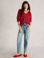 Load image into Gallery viewer, Textured V- Neck Sweater
