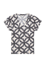 Load image into Gallery viewer, V-Neck Print T-Shirt
