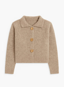 Alya Cardigan with Shell Buttons