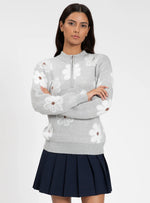 Load image into Gallery viewer, Leane Mock Neck 1/2 Zip
