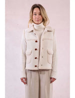 Load image into Gallery viewer, Faux Sheepskin Vest
