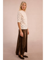 Load image into Gallery viewer, Semi Sheer Lace Top
