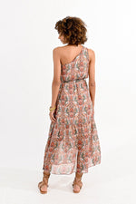 Load image into Gallery viewer, One Shoulder Printed Dress
