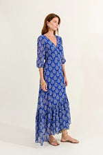 Load image into Gallery viewer, Printed Wrap Dress
