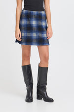 Load image into Gallery viewer, Wooly Check Skirt
