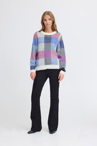 Mecks Check Sweater