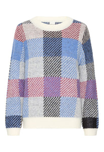 Mecks Check Sweater