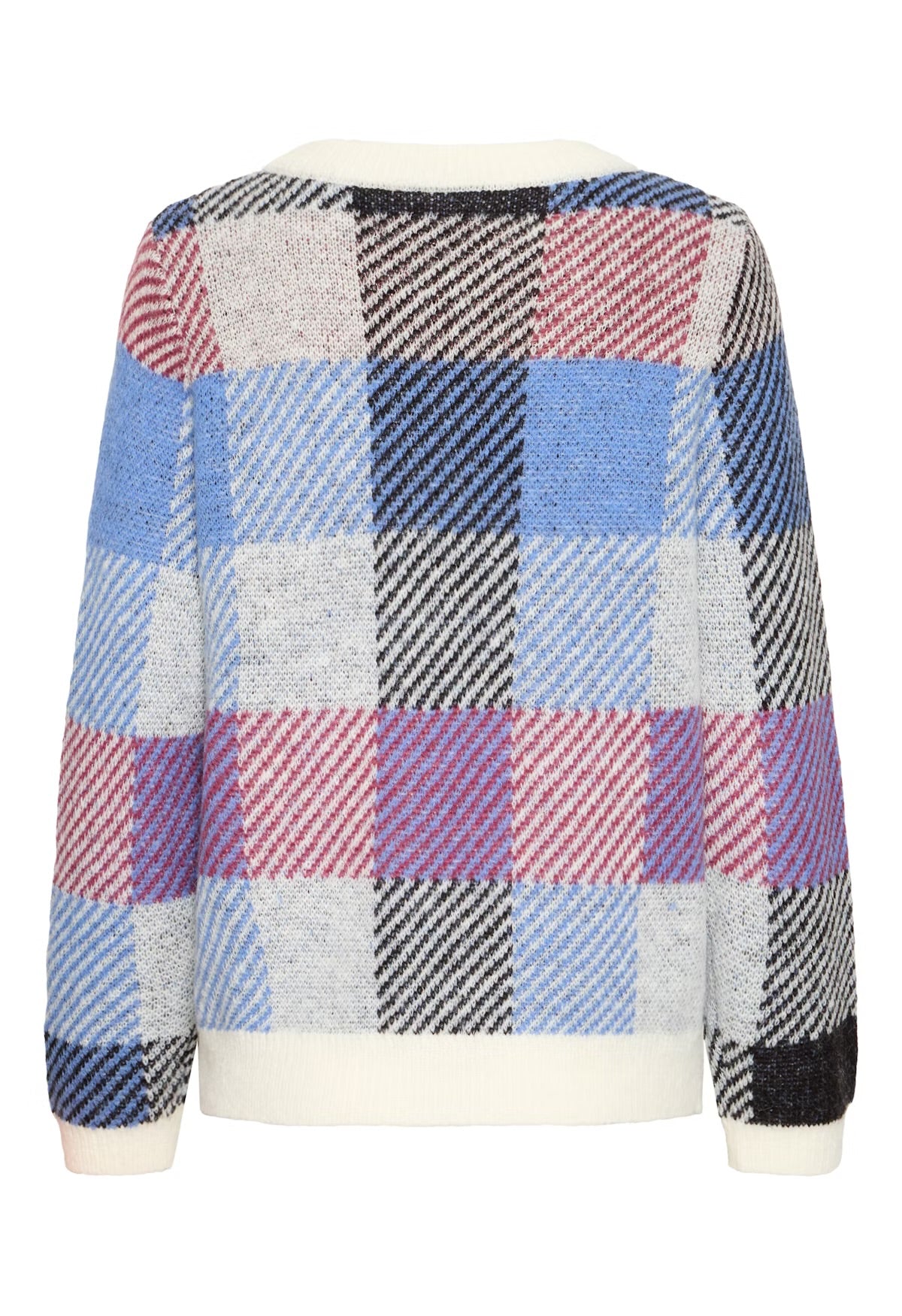 Mecks Check Sweater