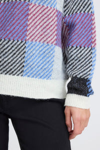 Mecks Check Sweater