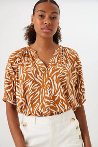 All Over Print Blouse