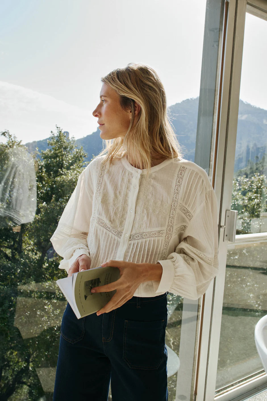 Ethnic Embroidered Shirt
