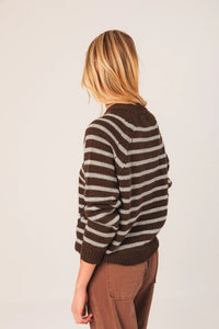 Bicolour Striped Sweater