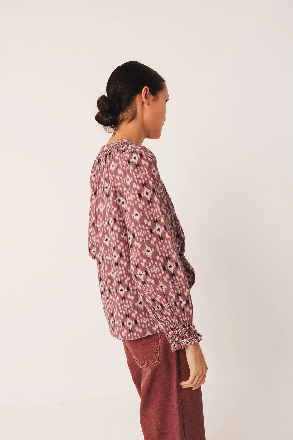 Ikat Print Shirt