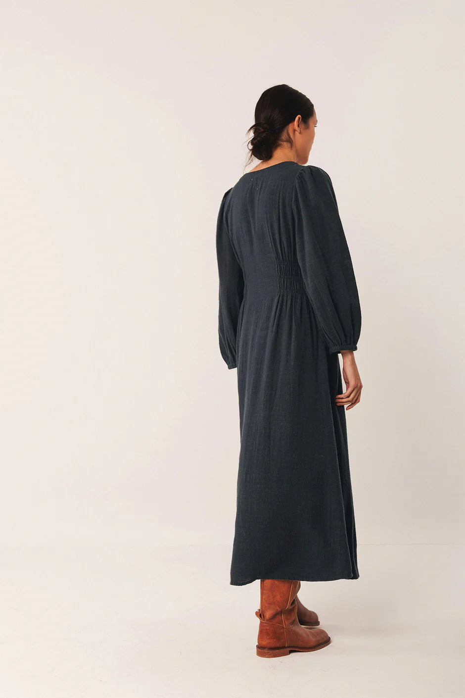 Crepe Cotton Dress