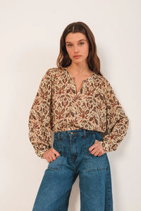 Smocked Detail Shirt