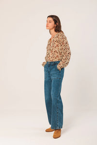 Smocked Detail Shirt