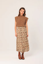 Load image into Gallery viewer, Batik Midi Skirt
