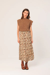 Batik Midi Skirt