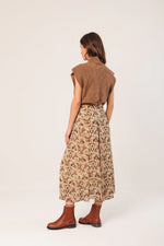 Load image into Gallery viewer, Batik Midi Skirt
