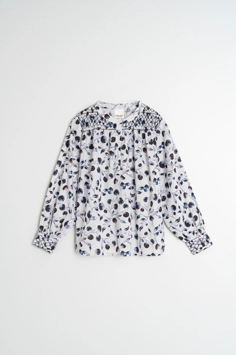 Smocked Detail Blouse