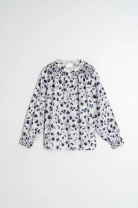 Smocked Detail Blouse