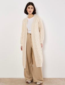 Chunky Cable Knit Cardigan