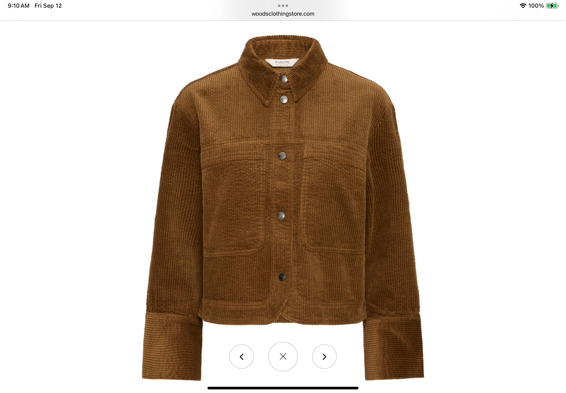 Dixian Corduroy Shirt